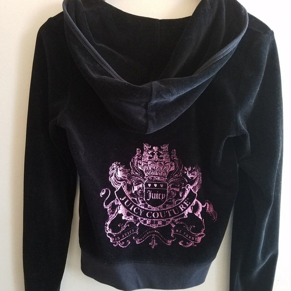 Juicy Couture Black Velvet Jacket 